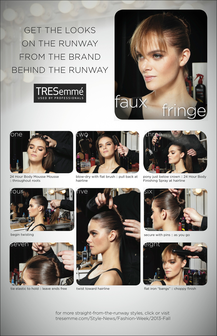 Franklin Thompson for TRESemme